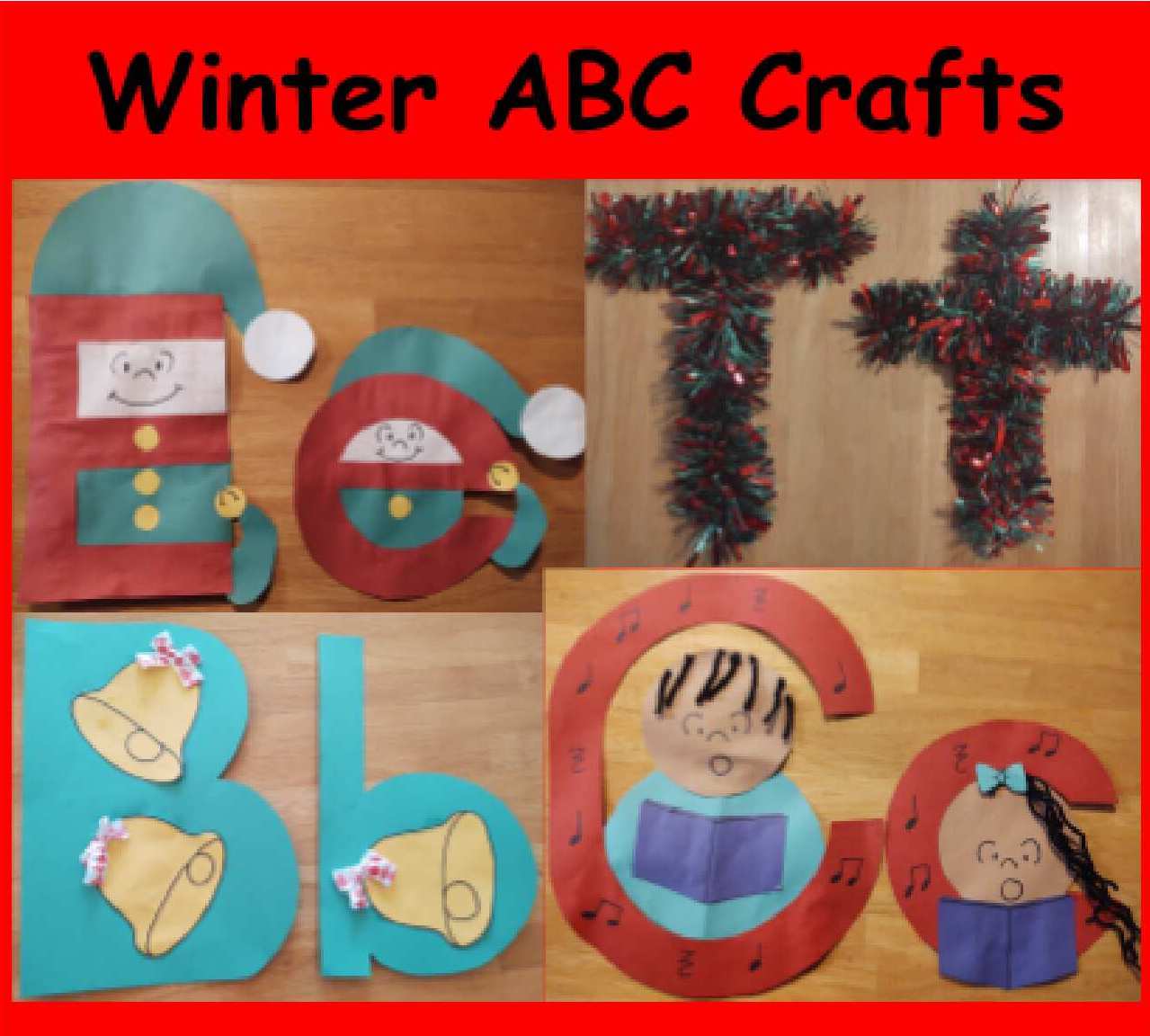 Winter ABC Crafts